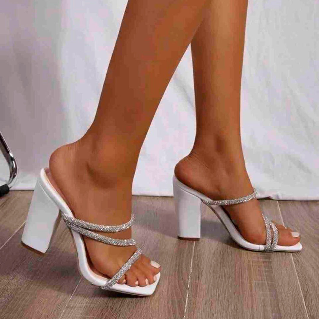 TACON DIAMANTE💎 Lujo y Brillo en Cada Detalle ✨👠