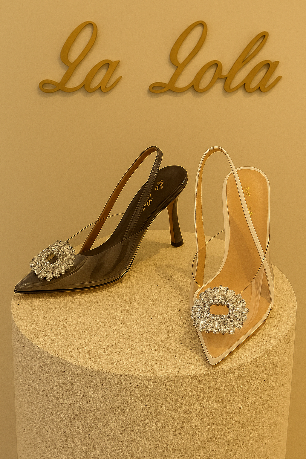 ✨ STILETTOS CON HERRAJE: Elegancia Atemporal con Toque Brillante 👠✨