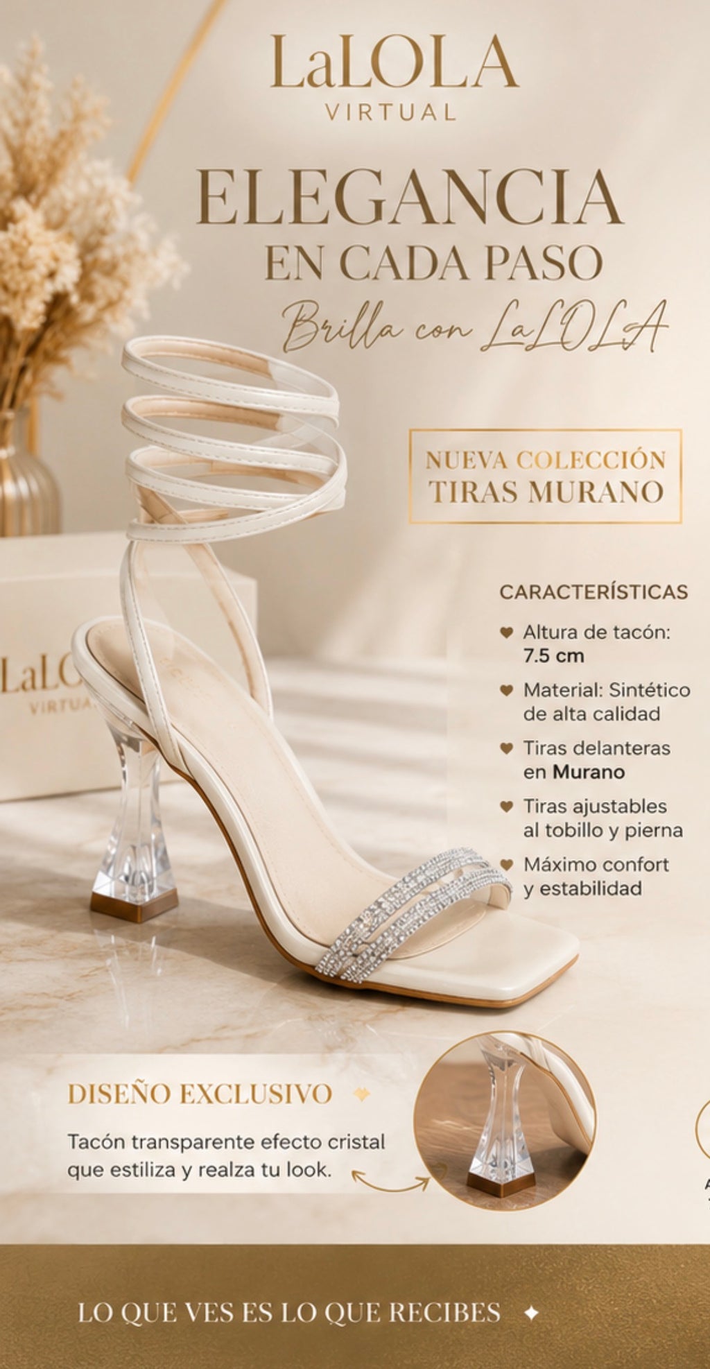 ✨ TACÓN PAMELA – GLAMOUR Y ELEGANCIA QUE IMPACTA ✨