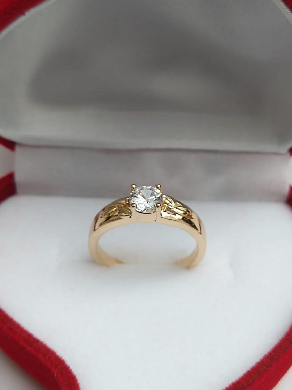 ANILLO 18k ROSA