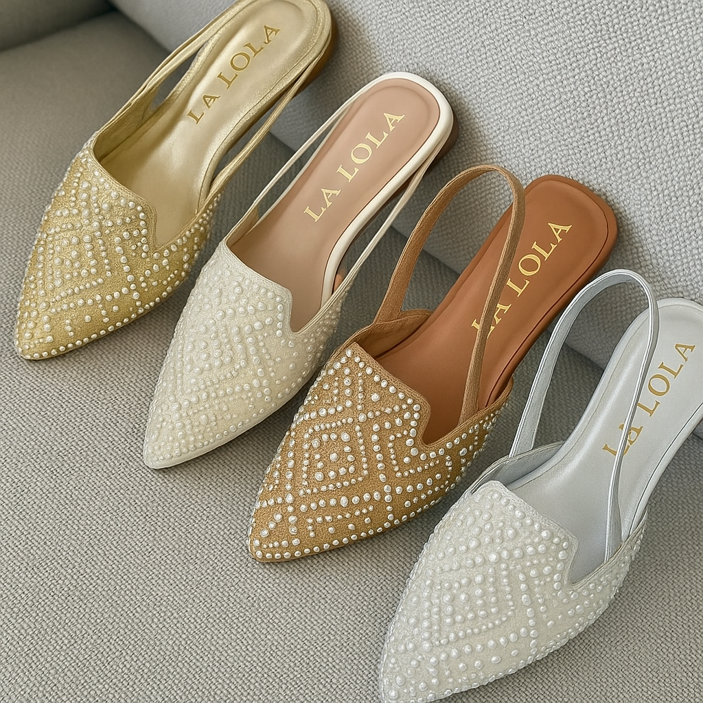 ✨ “Baletas Perla 💎 las perlas se salieron del collar.” ✨