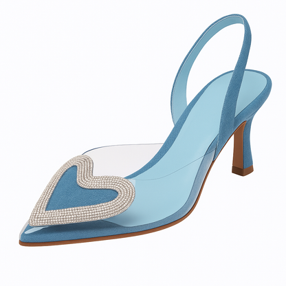 STILETTOS-✨ Stiletto Corazón: Elegancia y Romance en Cada Paso ✨