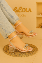 TACÓN LUCÍA ✨ Elegancia Transparente, Poder que Brilla