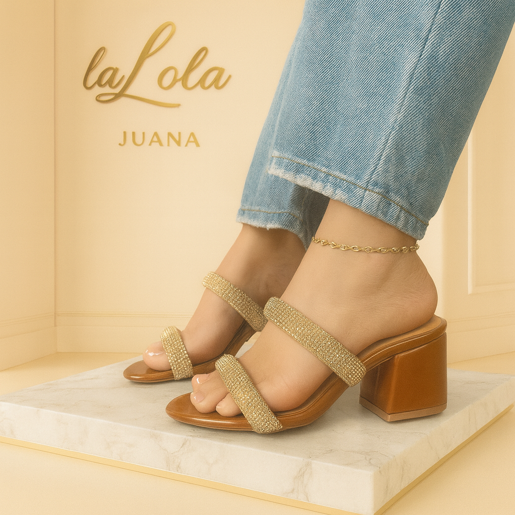 ✨ JUANA: Elegancia Brillante en Cada Paso 👠✨