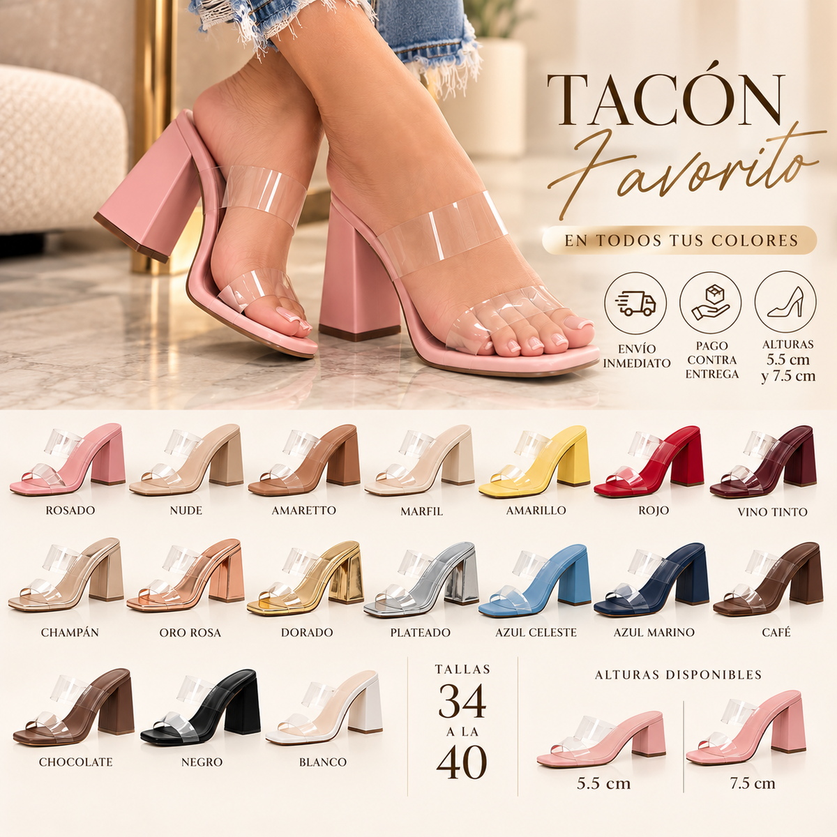 ✨ BELÉN: Lujo y Estilo en Cada Paso 👠