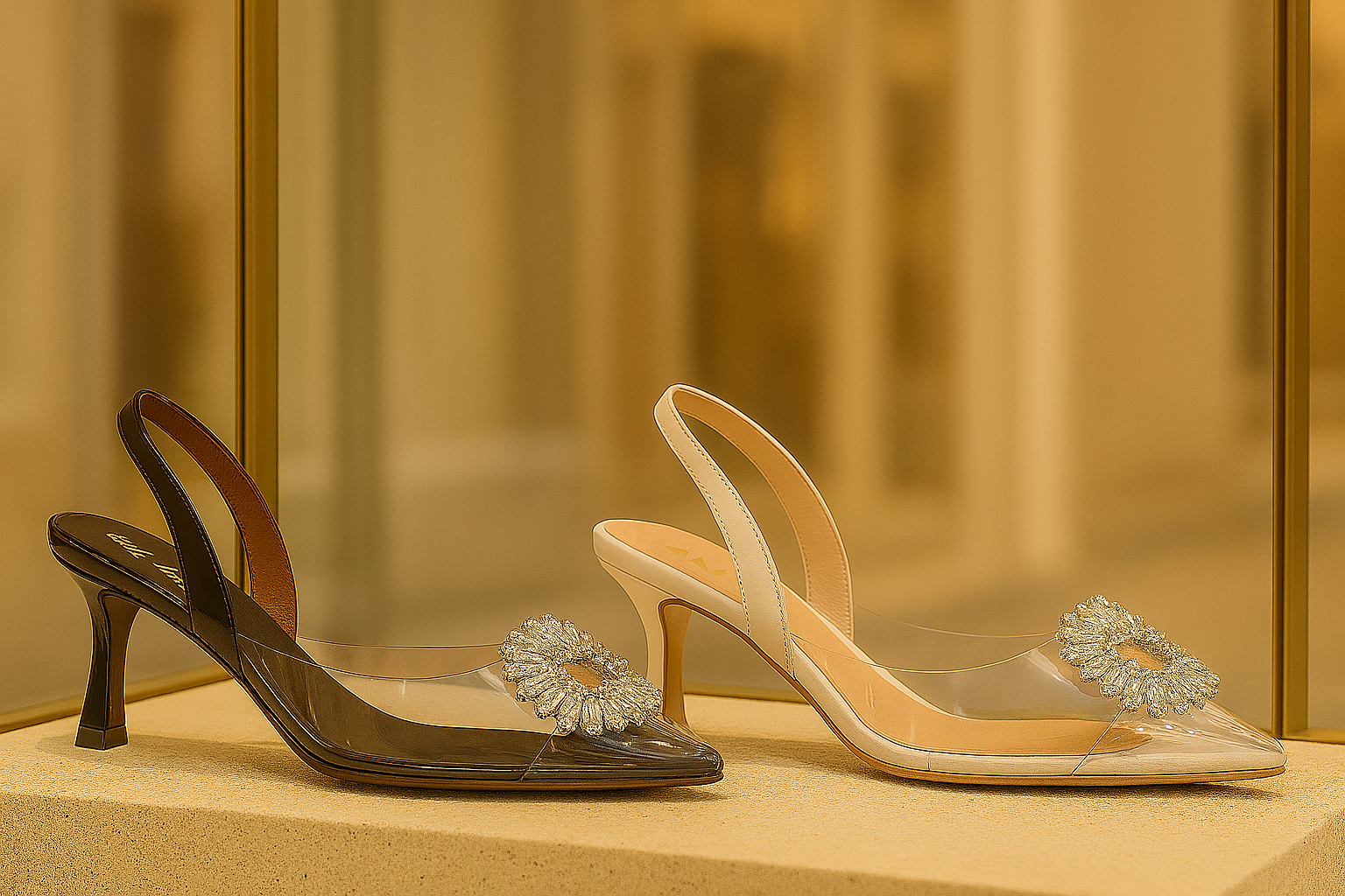 ✨ STILETTOS CON HERRAJE: Elegancia Atemporal con Toque Brillante 👠✨