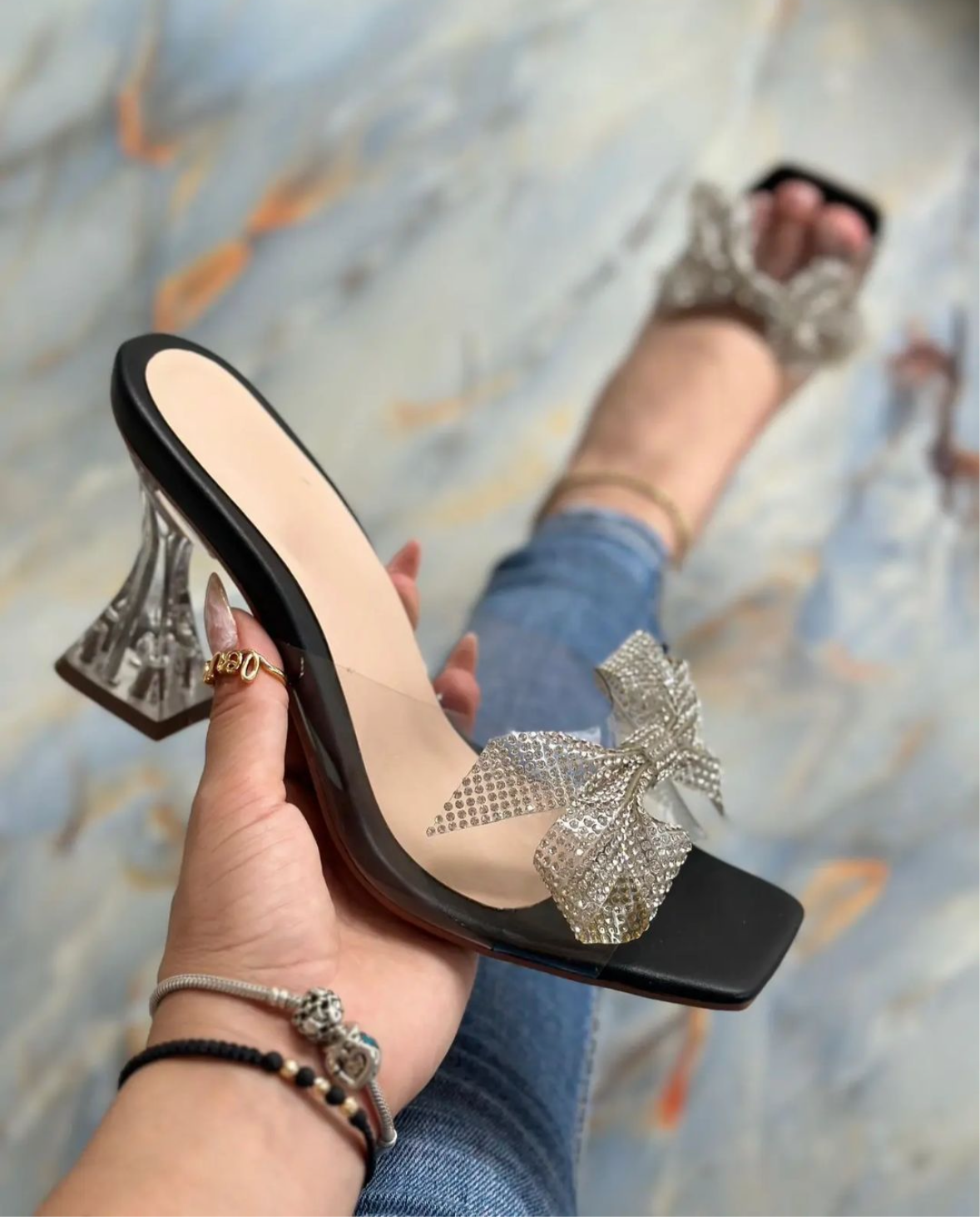 👠 TACON SUECO – Elegancia y Poder🔥 Luce espectacular con estas sandalias de ensueño ✨