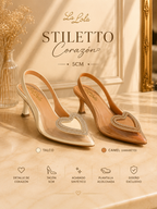 Stiletto Corazón: Elegancia y Romance en Cada Paso ✨
