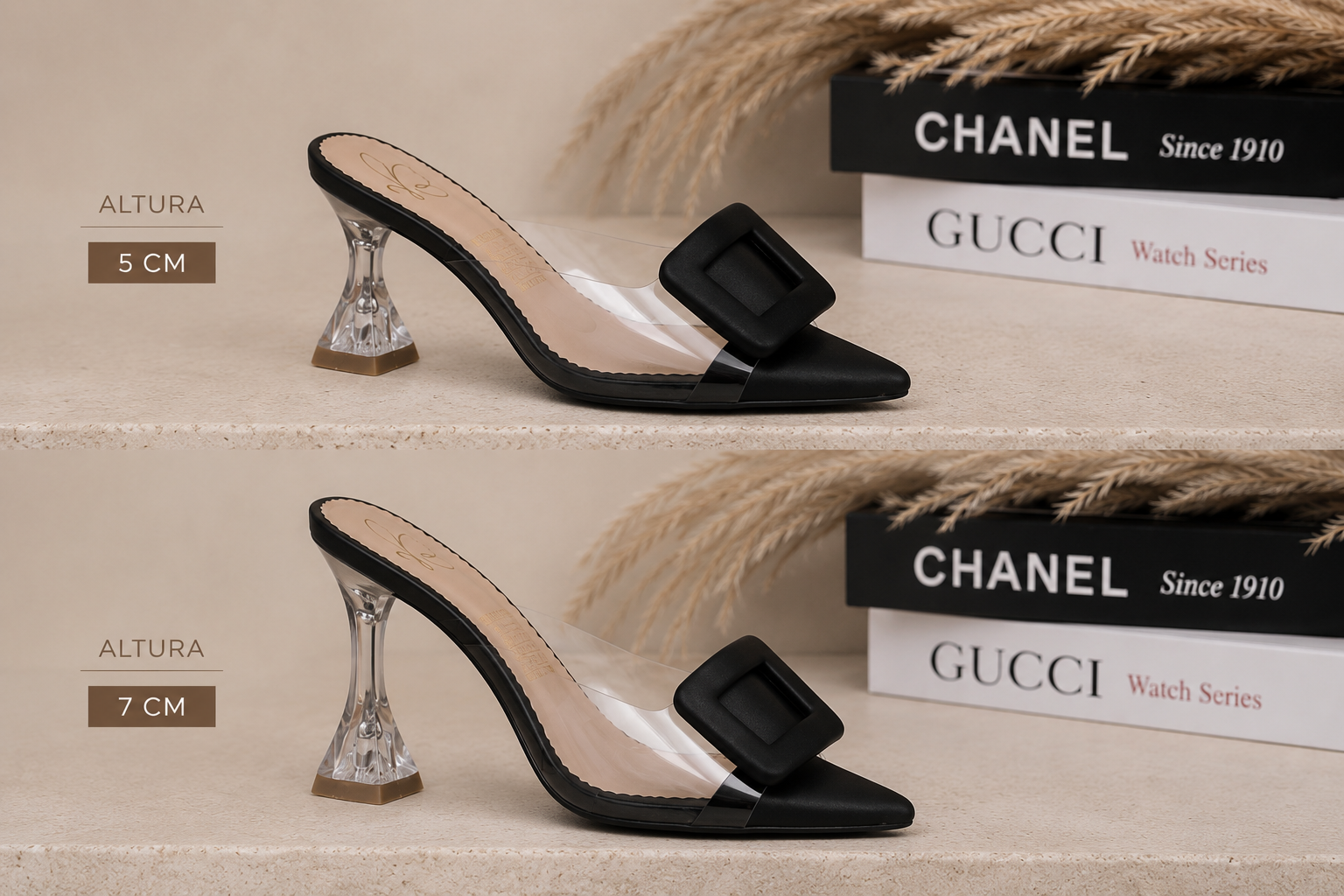 Channel stiletto