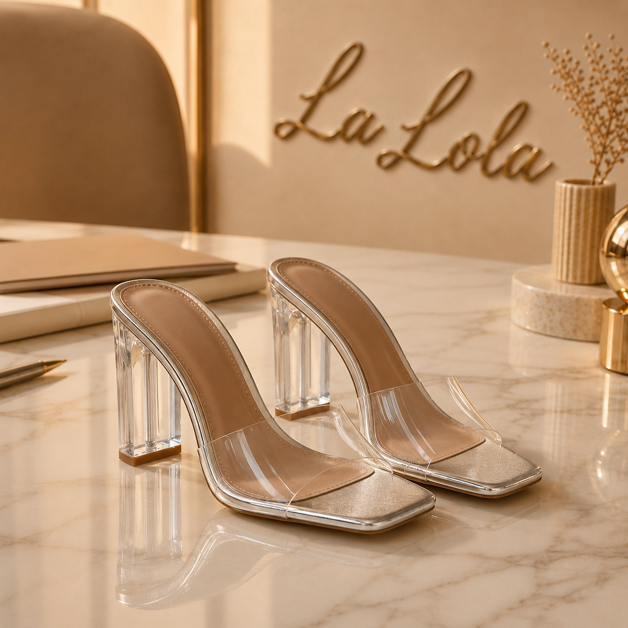 ✨ Amanda: Transparencia Sofisticada 👠✨