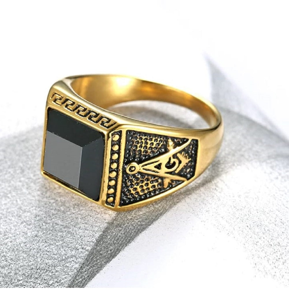 Anillo black hombre