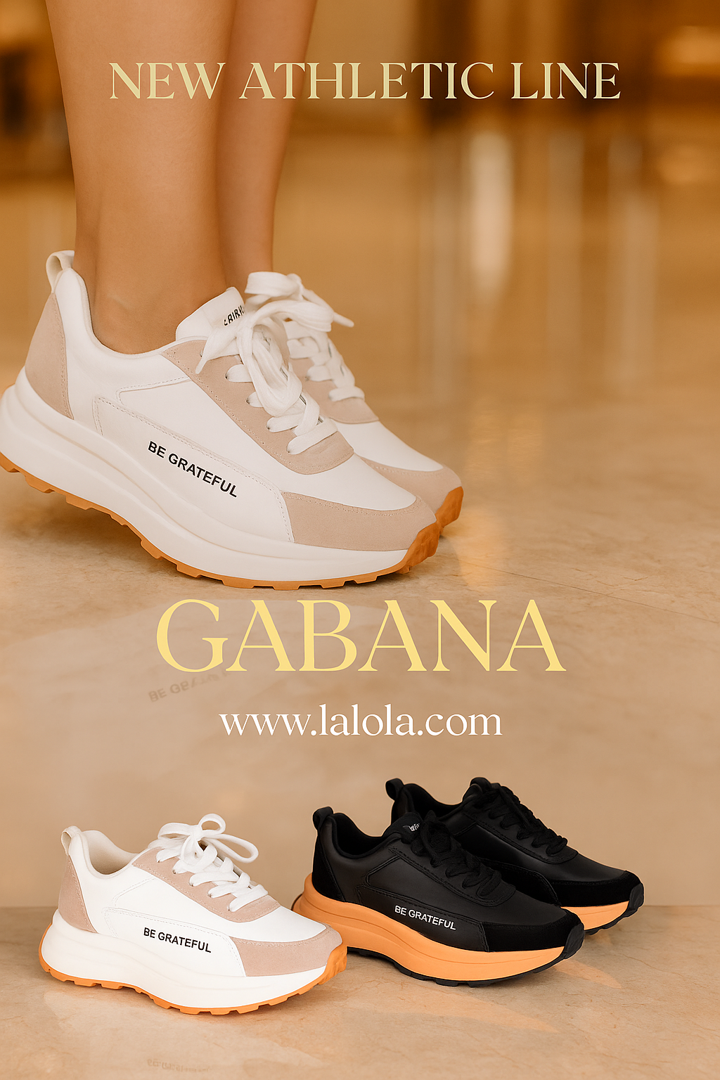 ✨ Tenis GABANA: Porque el lujo también se camina ✨