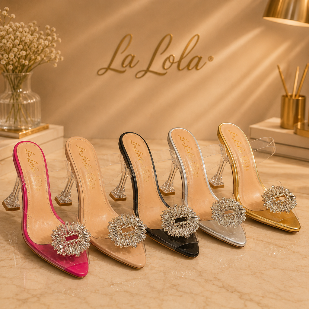 Tacón con Herraje-El Toque de Brillo que Tu Outfit Necesita" 🌟👠