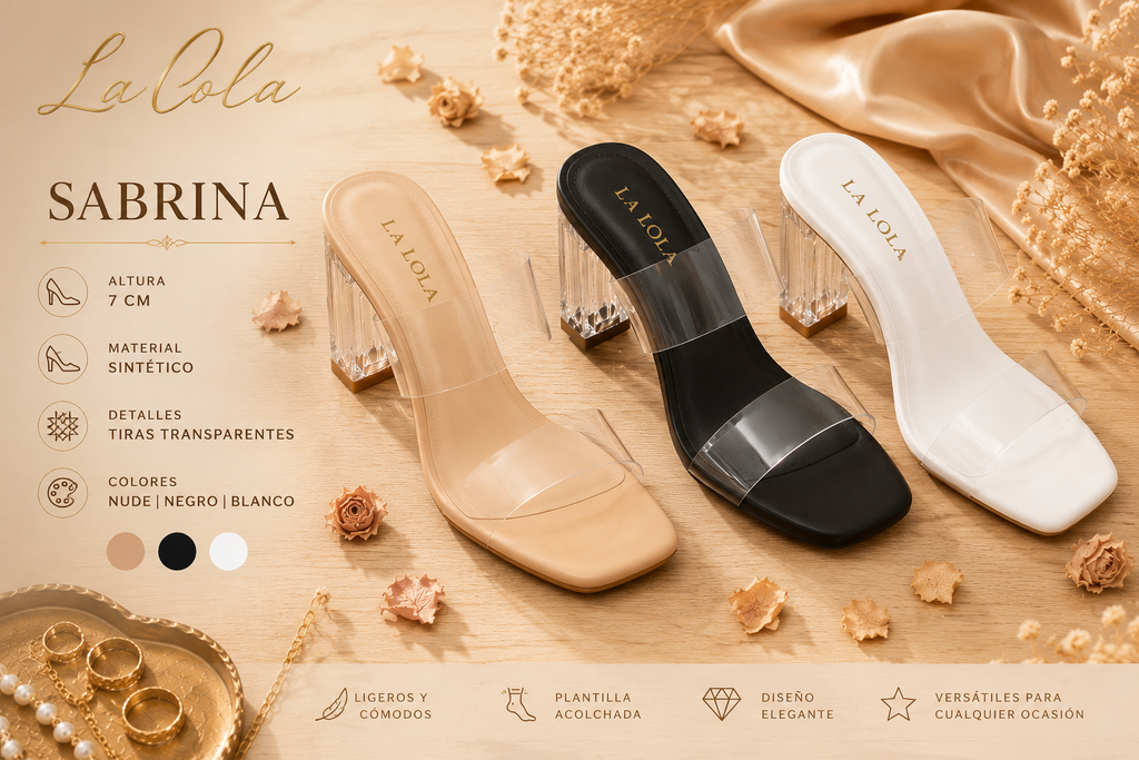 ✨ SABRINA: Transparencia que conquista 👠✨
