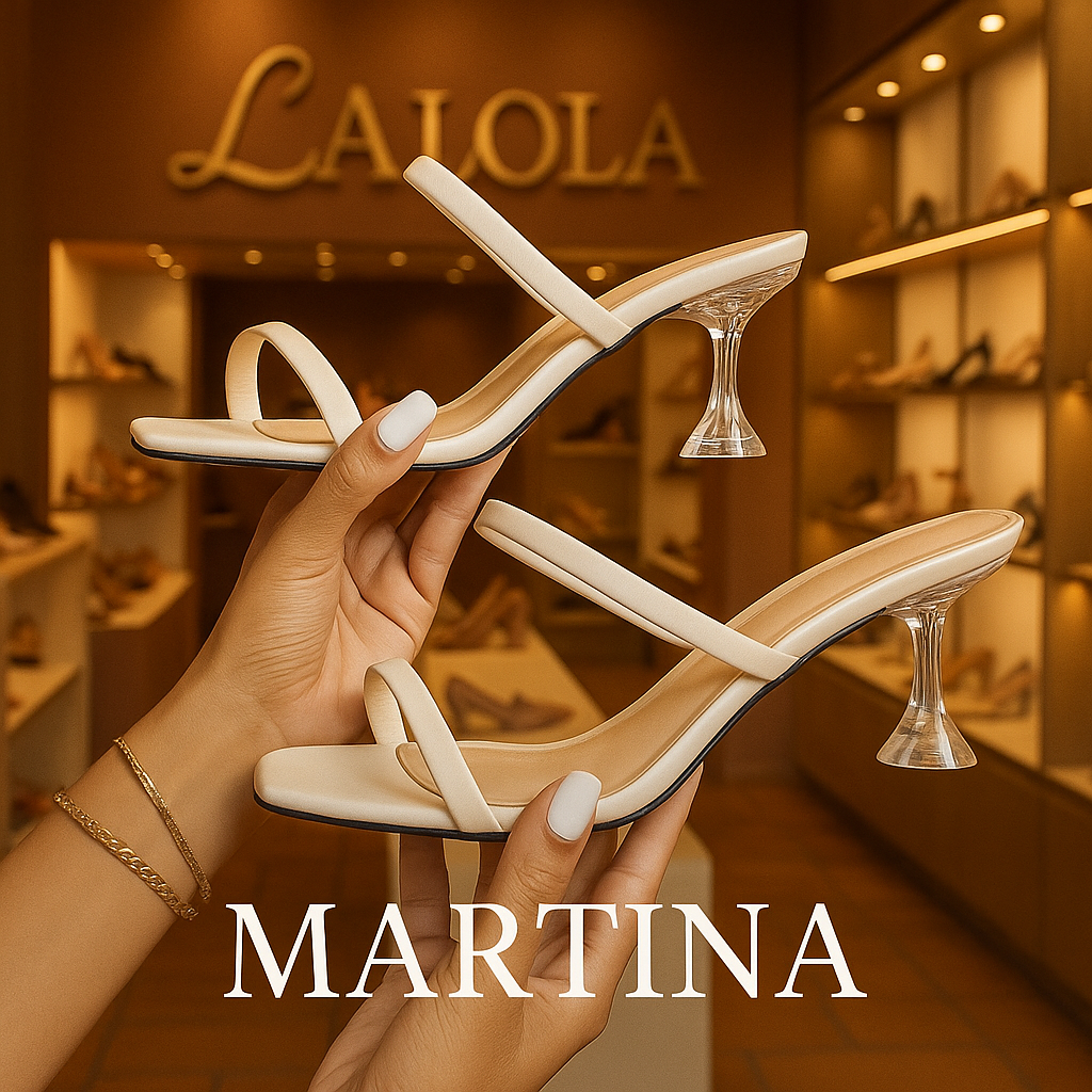 TACON MARTINA-👑 "Elegance Crystal" – Sencillez y Estilo a cada paso 👠✨