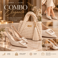 COMBO ELEGANCE TALCO 🤍 | LaLOLA × VELORA