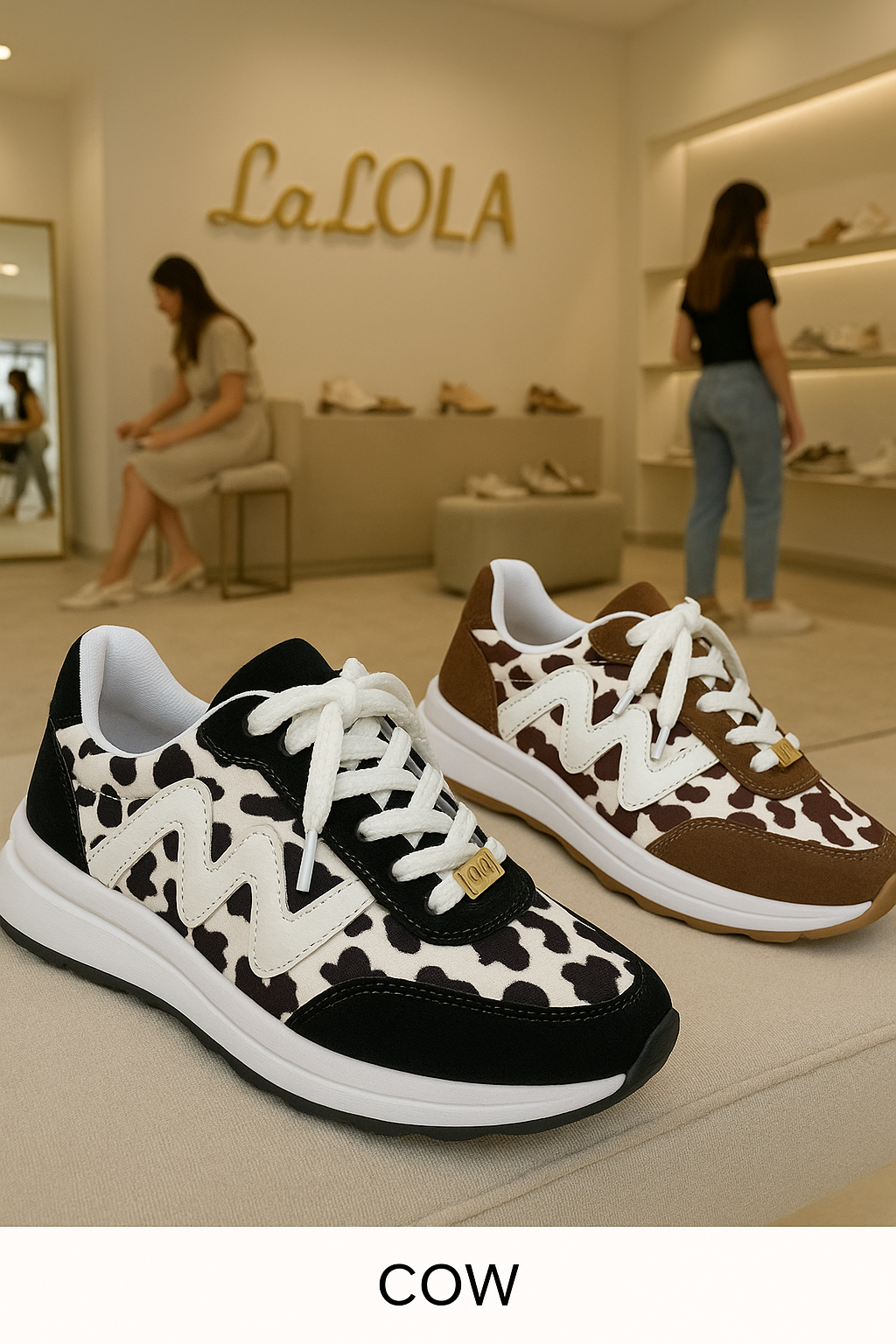 👟 Tenis Cow: Estilo Urbano con Toque Exclusivo ✨