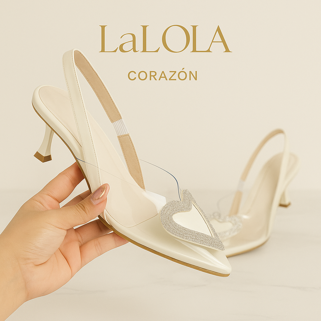 STILETTOS-✨ Stiletto Corazón: Elegancia y Romance en Cada Paso ✨